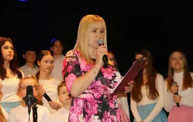 Przemawia Pani Dyrektor. 