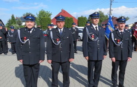 Wręczenie odznak dla zasłużonych druh&oacute;w. 