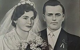 Zdjęcie ślubne jubilat&oacute;w. 