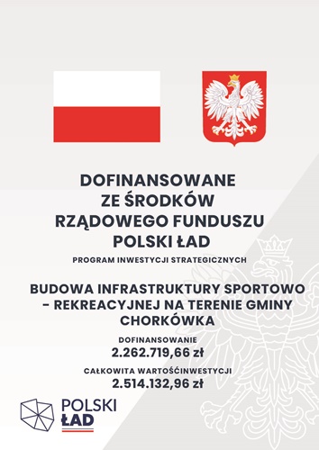 Tablica informacyjna Polskiego Ładu