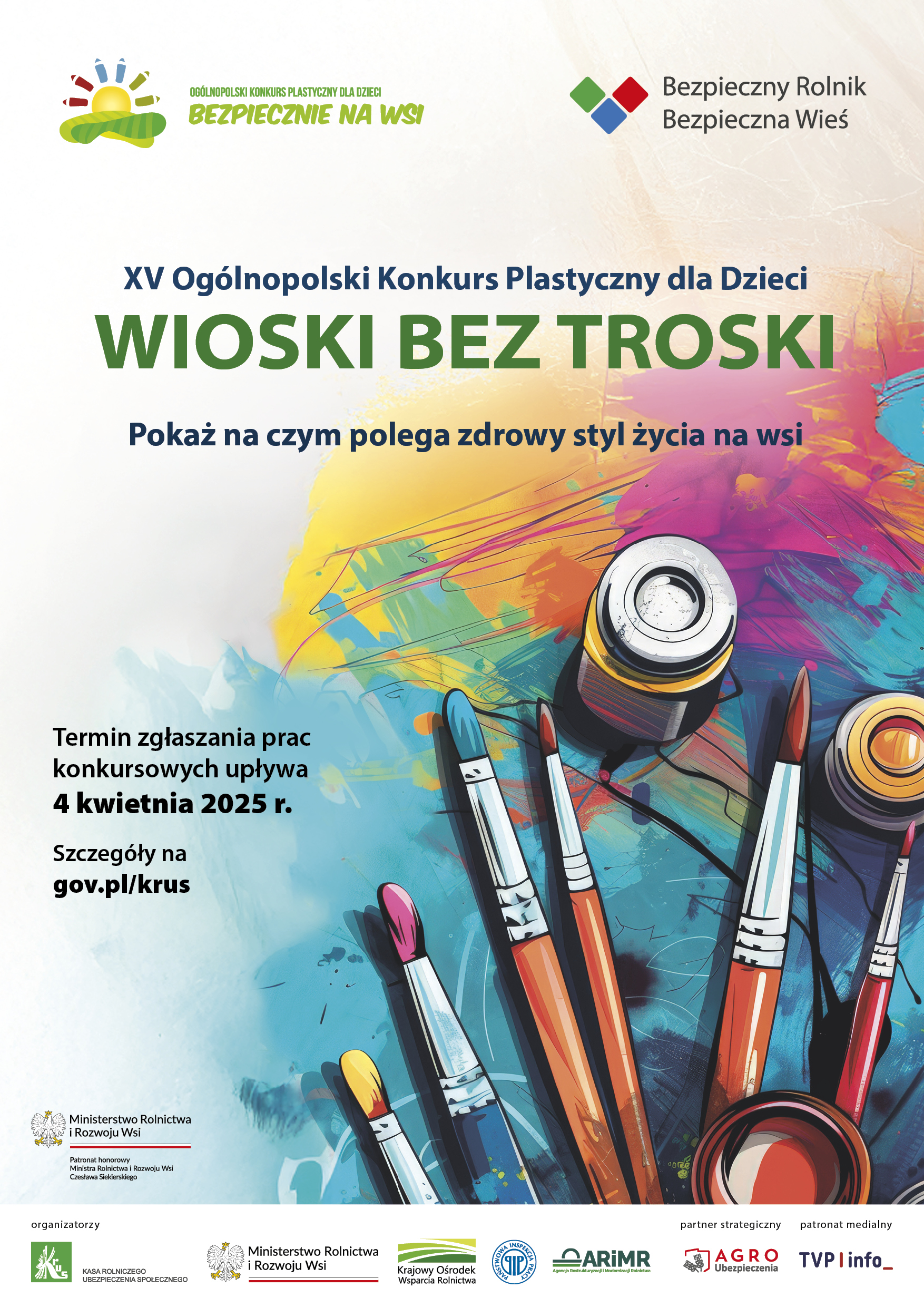 XV Og&oacute;lnopolski Konkurs Plastyczny dla dzieci &nbsp;"Wioski bez troski"&nbsp;