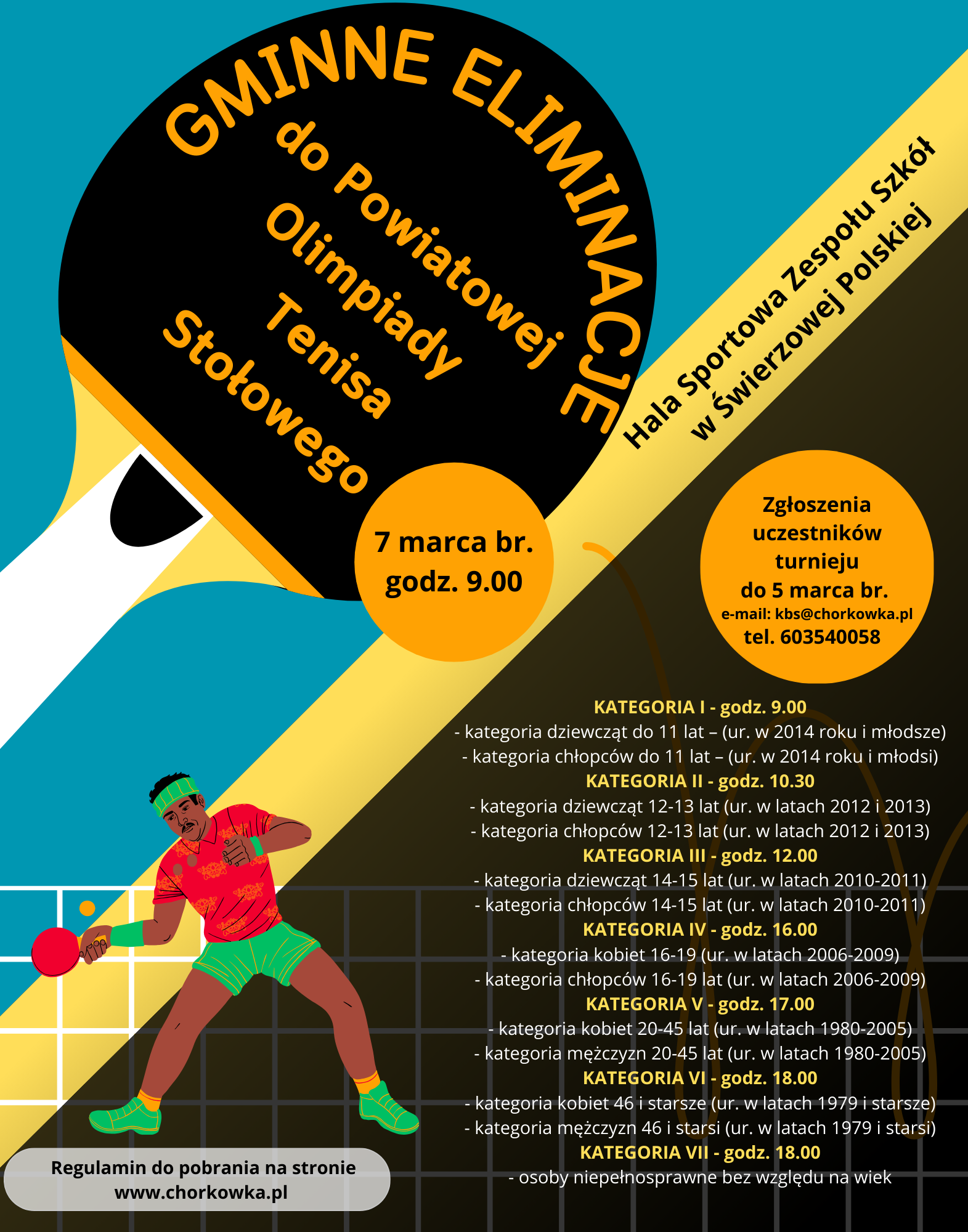 Plakat informacyjny 