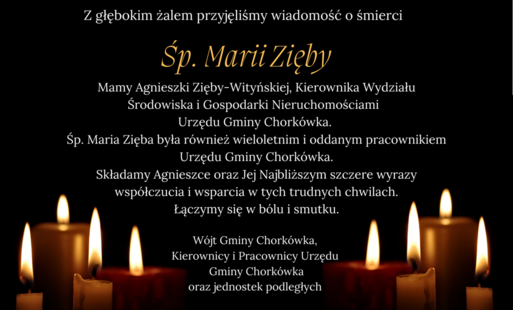Zdjęcie do Kondolencje 