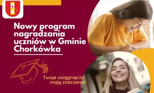 Informacja o nowym programie nagradzania zdolnych uczniów. 