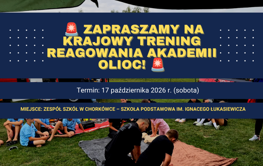 Krajowy Trening Reagowania Akademii OLiOC w Chorkówce